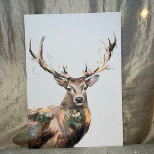 Large Reindeer Painting